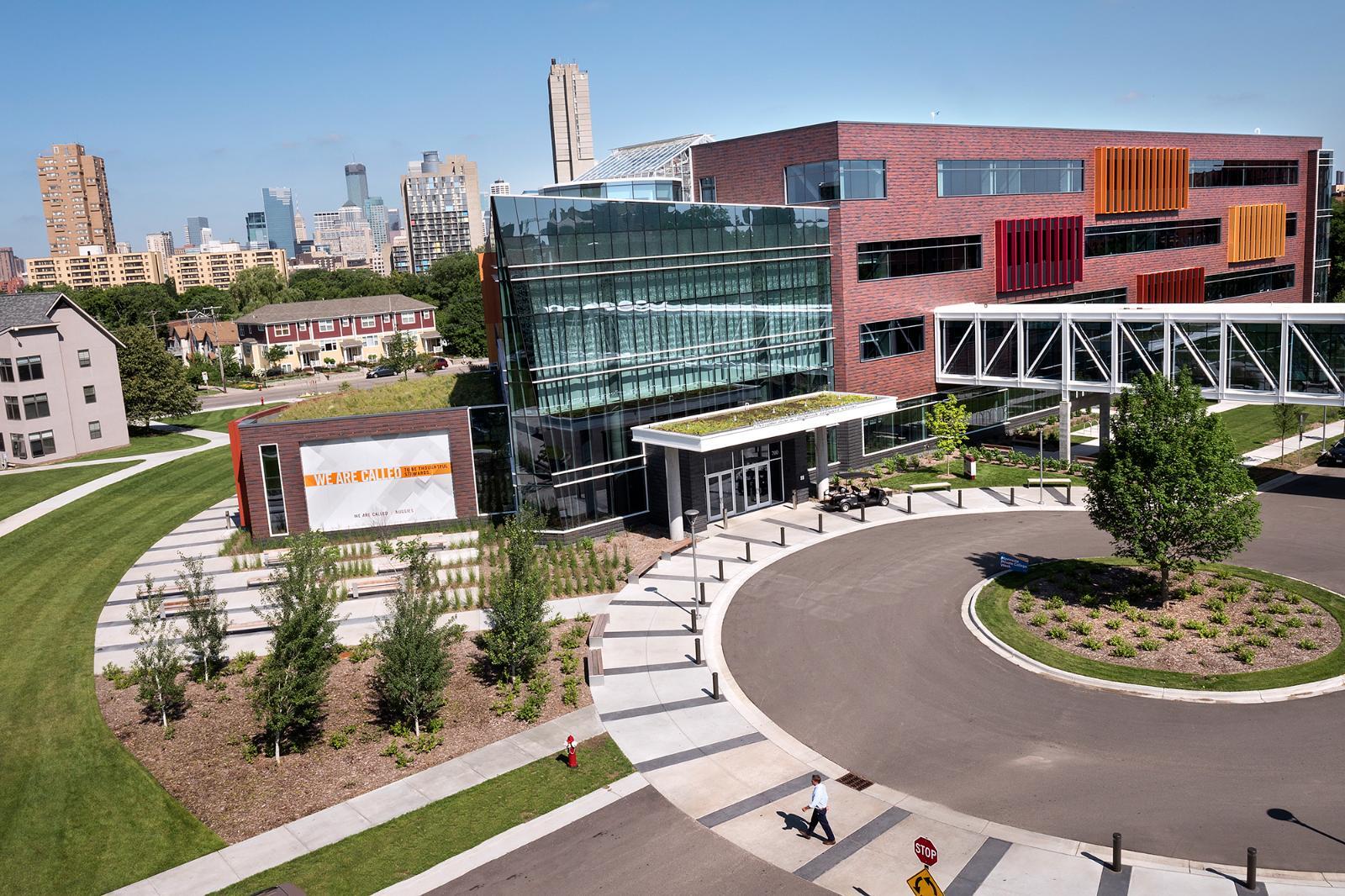 Augsburg Academy campus building for Christian education in Laurel Maryland